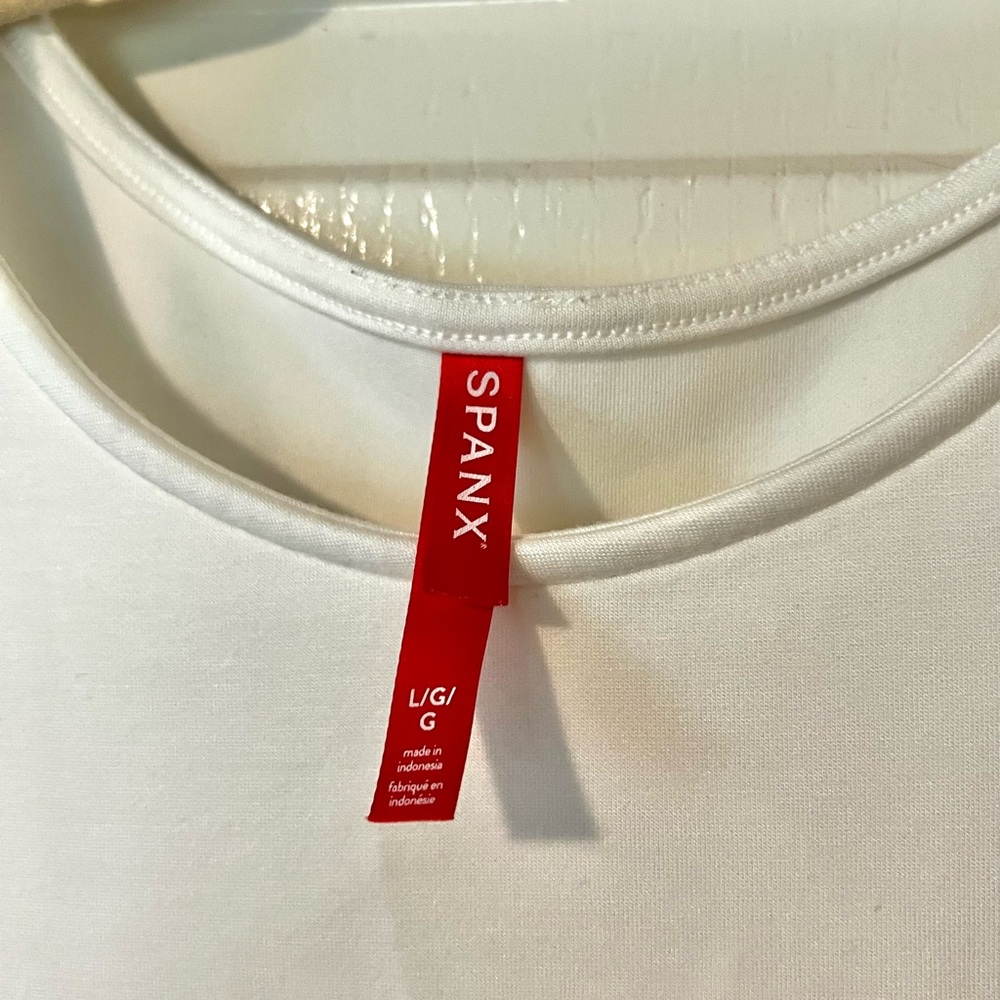 SPANX White Sleeveless Tank Top - Picture 4 of 4